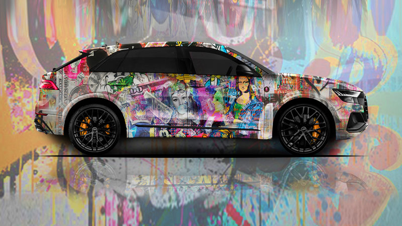 Audi Q8 - Pop Art Design