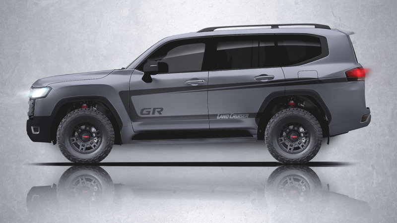 Toyota Land Cruiser - GR Stripes Design