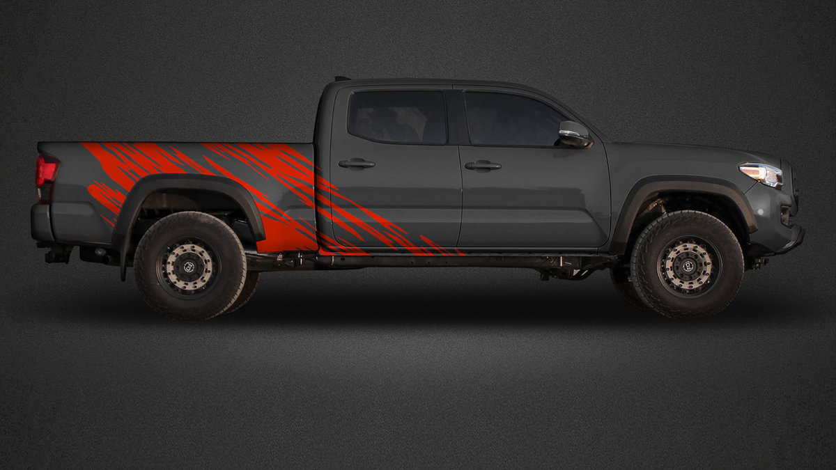 Toyota Tacoma - Splat Design - cover