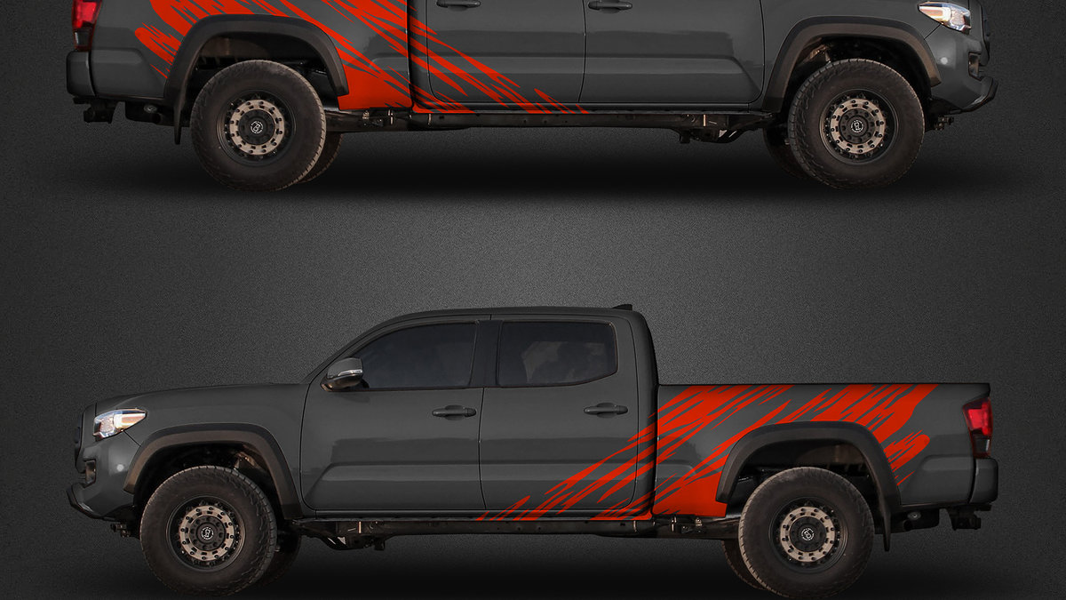 Toyota Tacoma - Splat Design - img 1