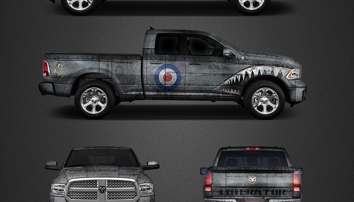 Dodge RAM 1500 - RAF Bombarder Design - img 1