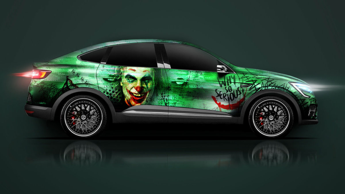 Renault Arkana - Joker Design - cover