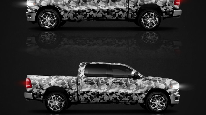 Dodge RAM 1500 - Camo Design - img 1 small