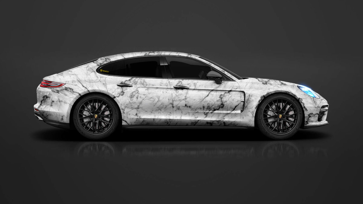 Porsche Panamera - Marble Design - cover