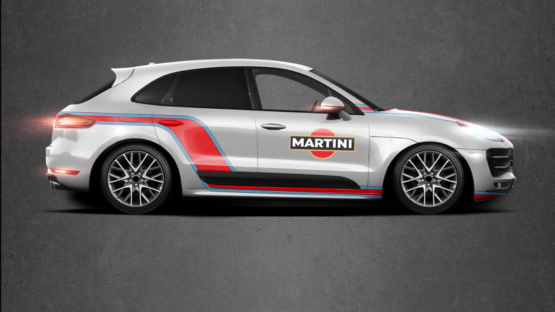 Porsche Macan GTS - Martini Design