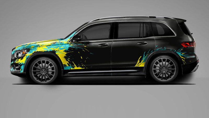 Mercedes-Benz GLB 250 - Spatter Design