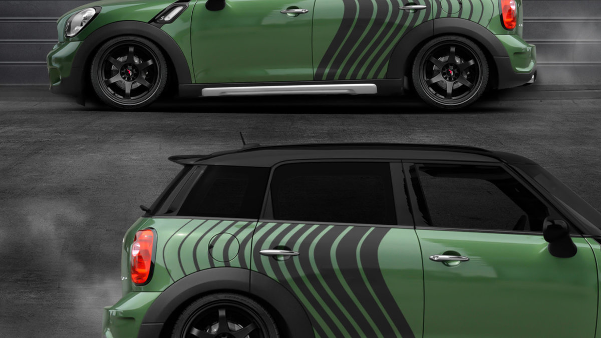 Mini Countryman - Black Line Design - img 1