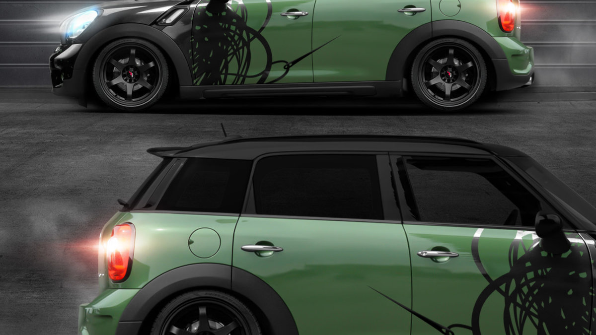 Mini Countryman - Black Line Design - img 2