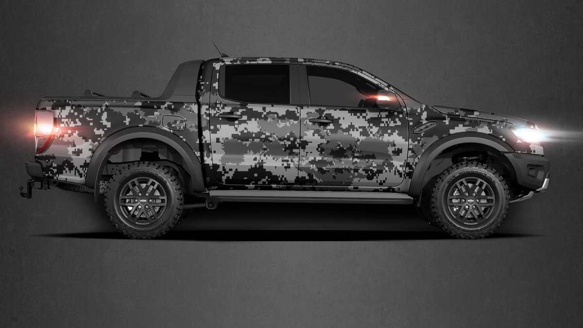 Ford Ranger - Digi Camo Design - cover