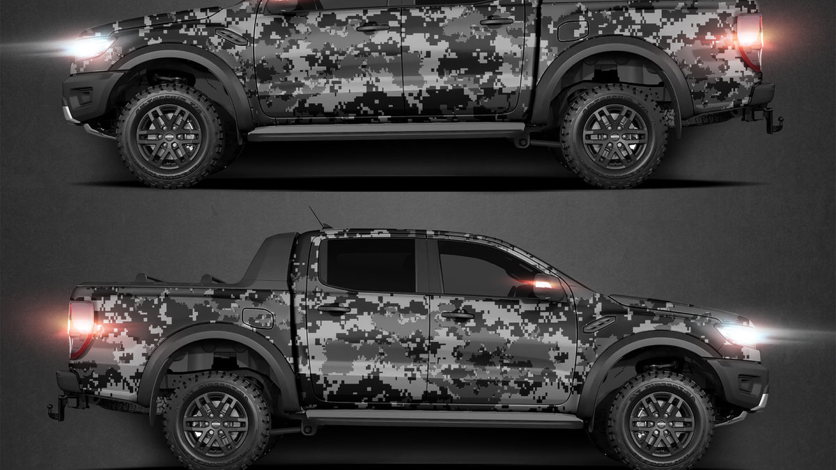 Ford Ranger - Digi Camo Design - img 1