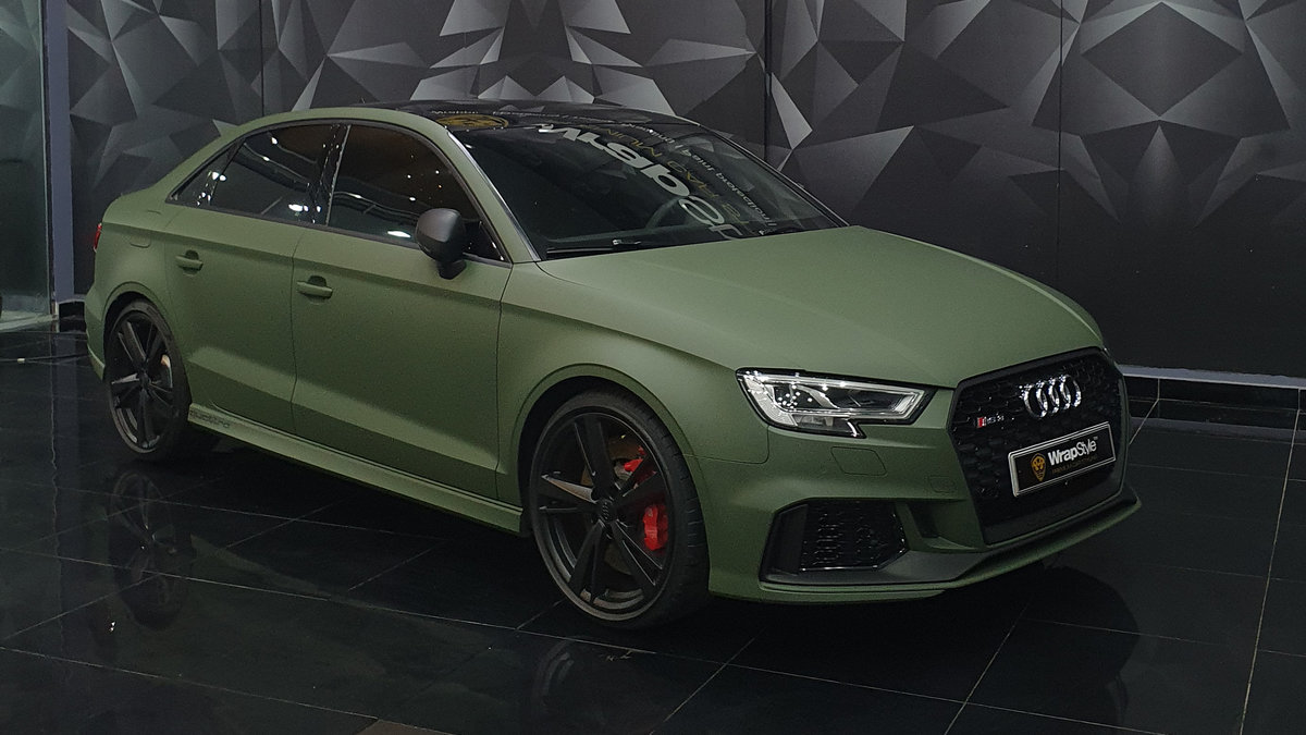 Audi RS 3 - Khaki Wrap - cover