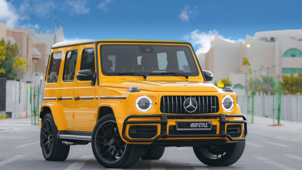 Mercedes-AMG G 63 - Yellow Wrap - img 2