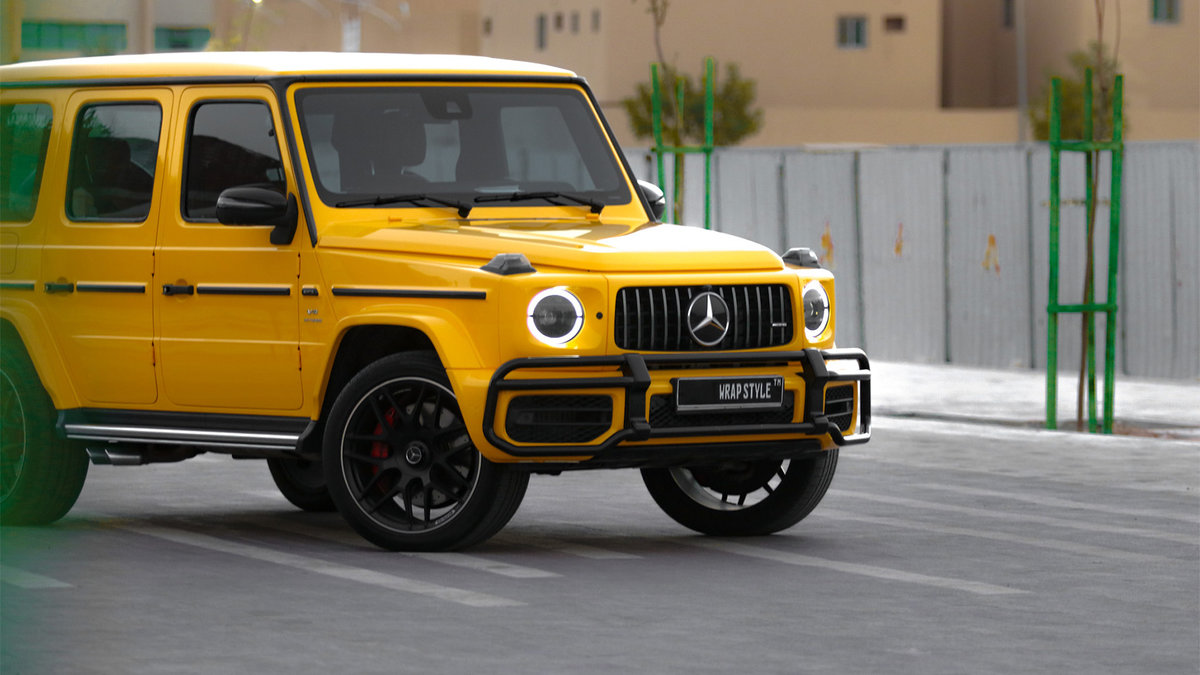 Mercedes-AMG G 63 - Yellow Wrap - img 3