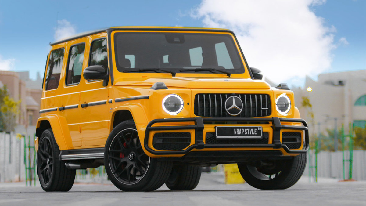 Mercedes-AMG G 63 - Yellow Wrap - img 5