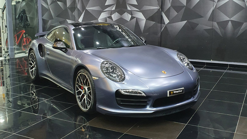 Porsche 911 - Grey Wrap