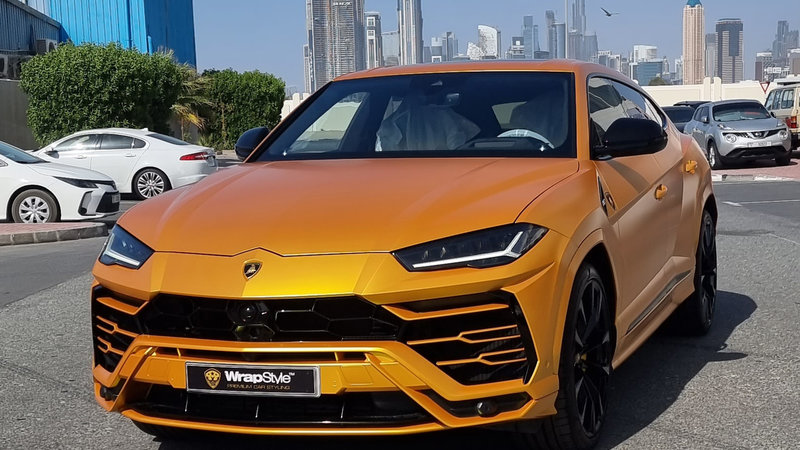 Lamborghini Urus - Energetic Yellow Wrap - img 2 small