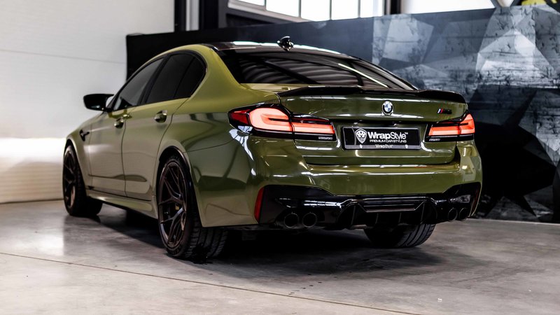 BMW M5 - Urban Green Wrap - img 9 small