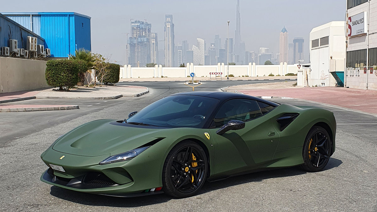 Ferarri F8 Tributo - Green Wrap - img 2