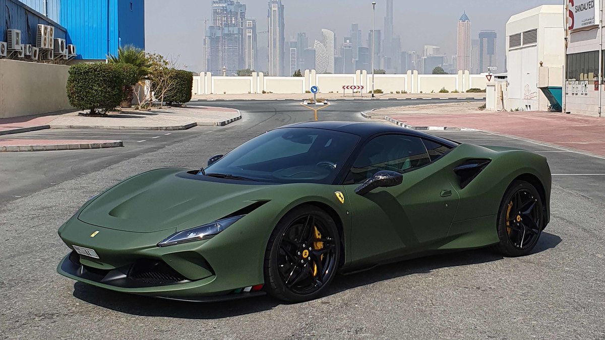 Ferarri F8 Tributo - Green Wrap - img 3