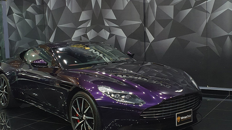 Aston Martin DB11 - Purple Wrap - img 1 small