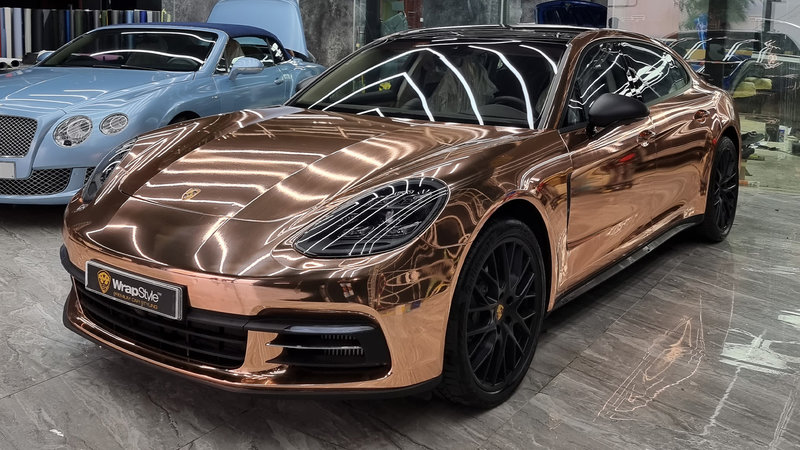 Porsche Panamera - Bronze Wrap