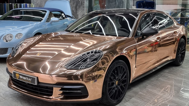 Porsche Panamera - Bronze Wrap - img 1 small