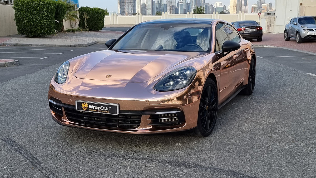 Porsche Panamera - Bronze Wrap - img 2