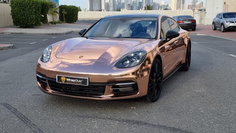 Porsche Panamera - Bronze Wrap - img 2 small