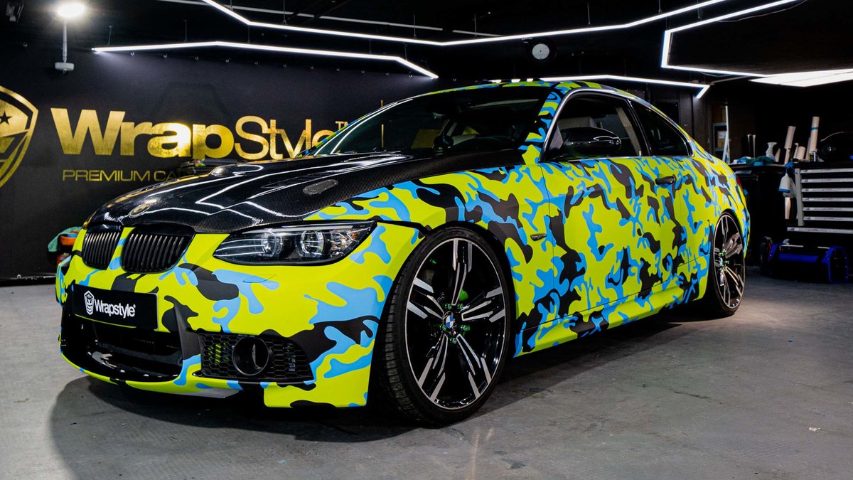 BMW e92 - Camo Wrap - cover