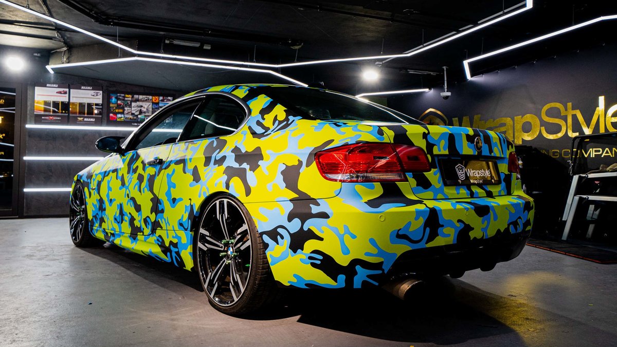 BMW e92 - Camo Wrap - img 1