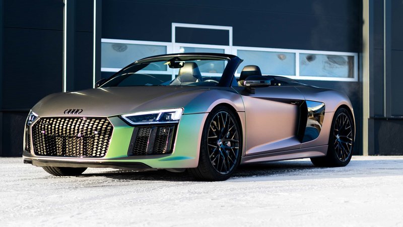 Audi R8 Spyder - Two-Tone Wrap