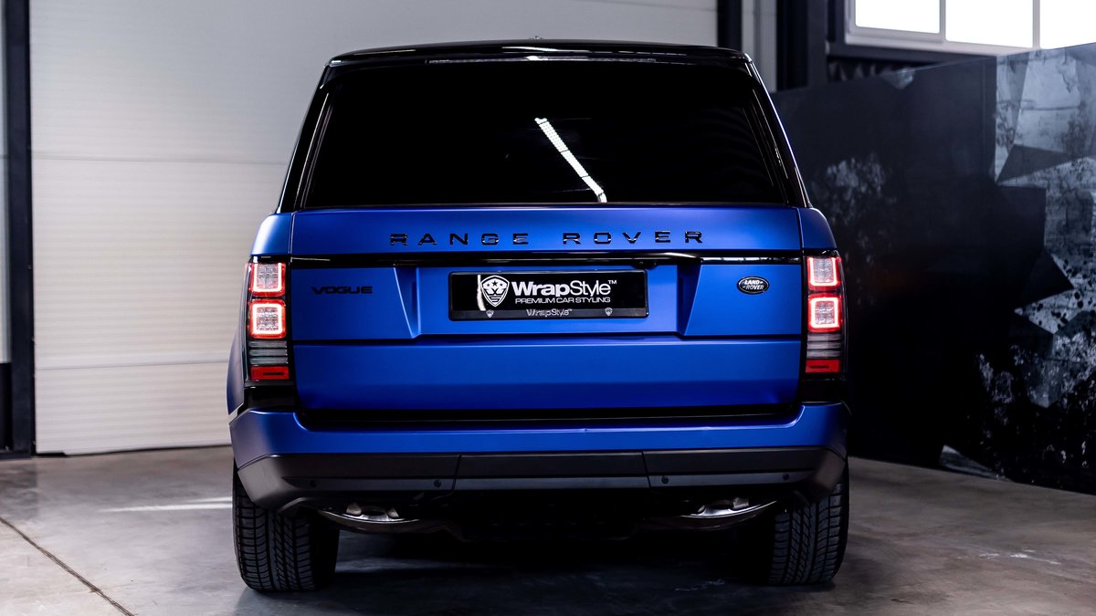 Range Rover Vogue - Blue Chrom Satin Wrap - img 7