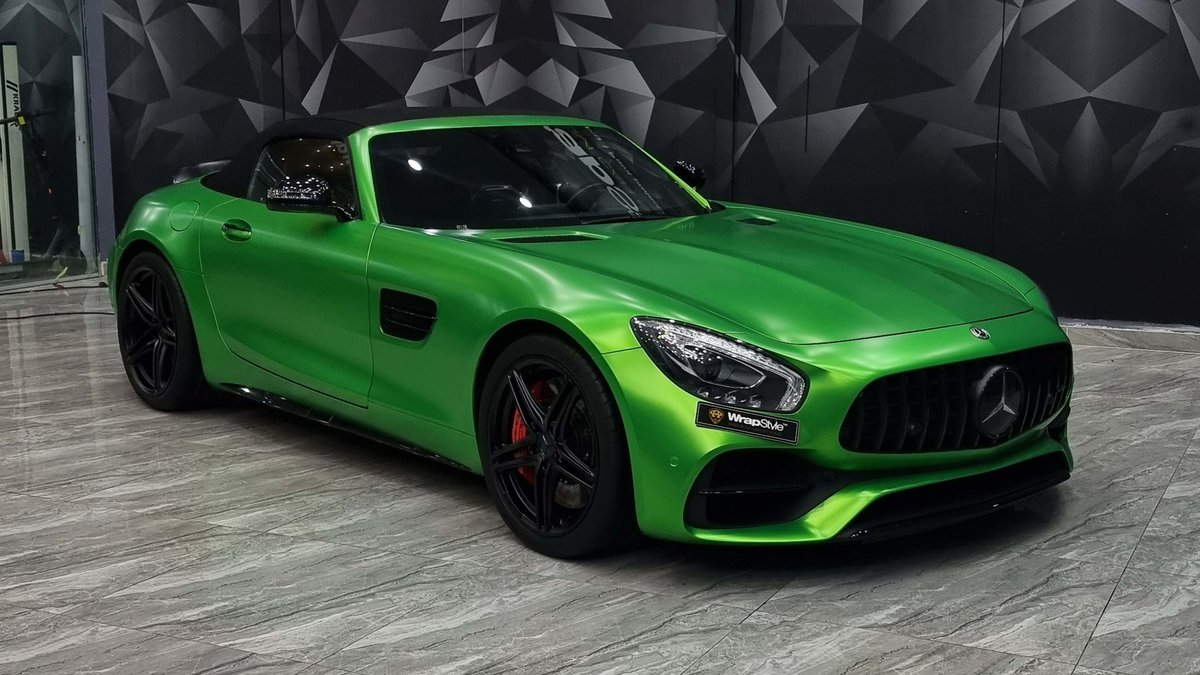 Mercedes-AMG GT - Green Wrap - cover