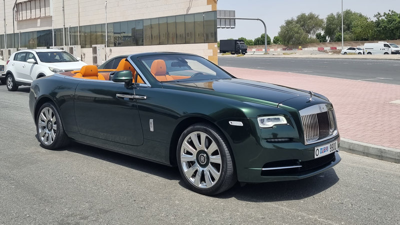 Rolls-Royce Dawn - Green Wrap